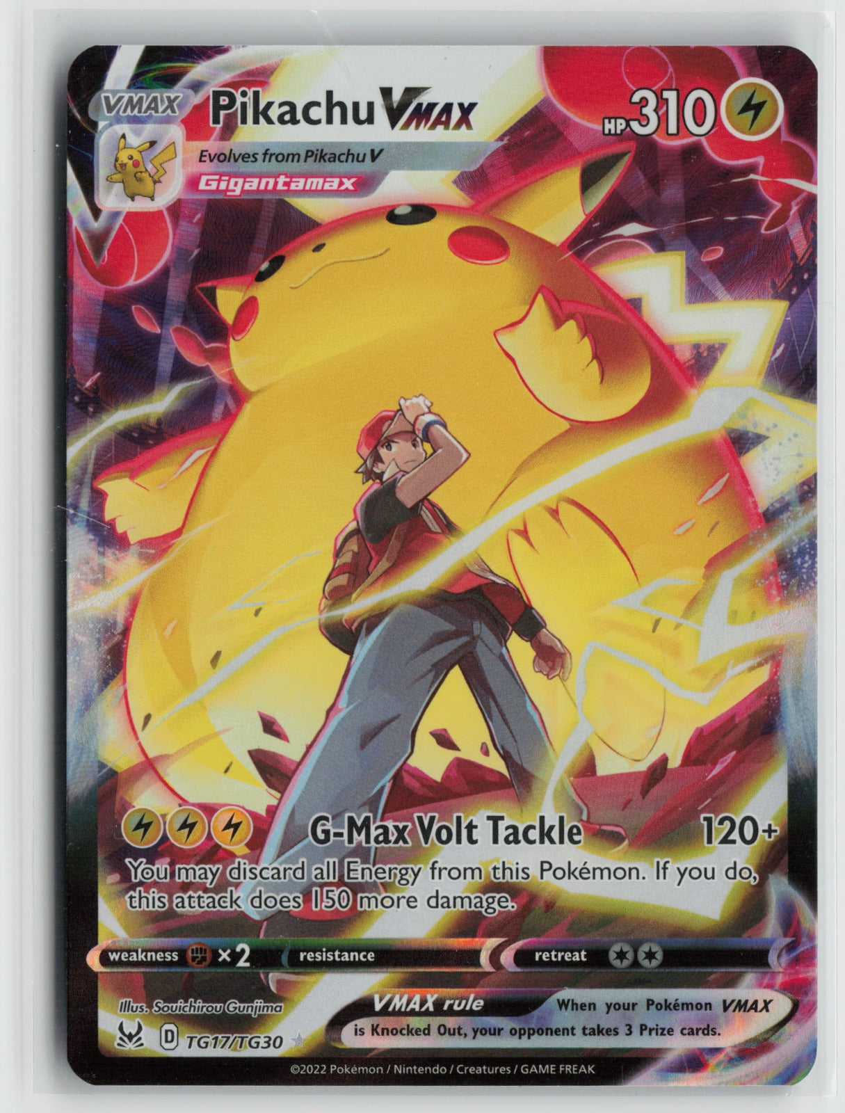 Pikachu VMAX Ultra Rare Holo SWSH11: TG TG17/TG30 NM