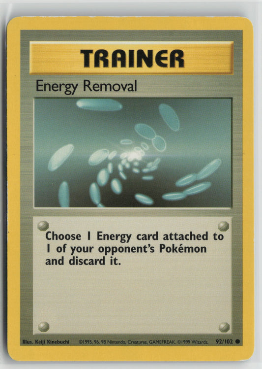 Energy Removal Common BS 092/102 MP