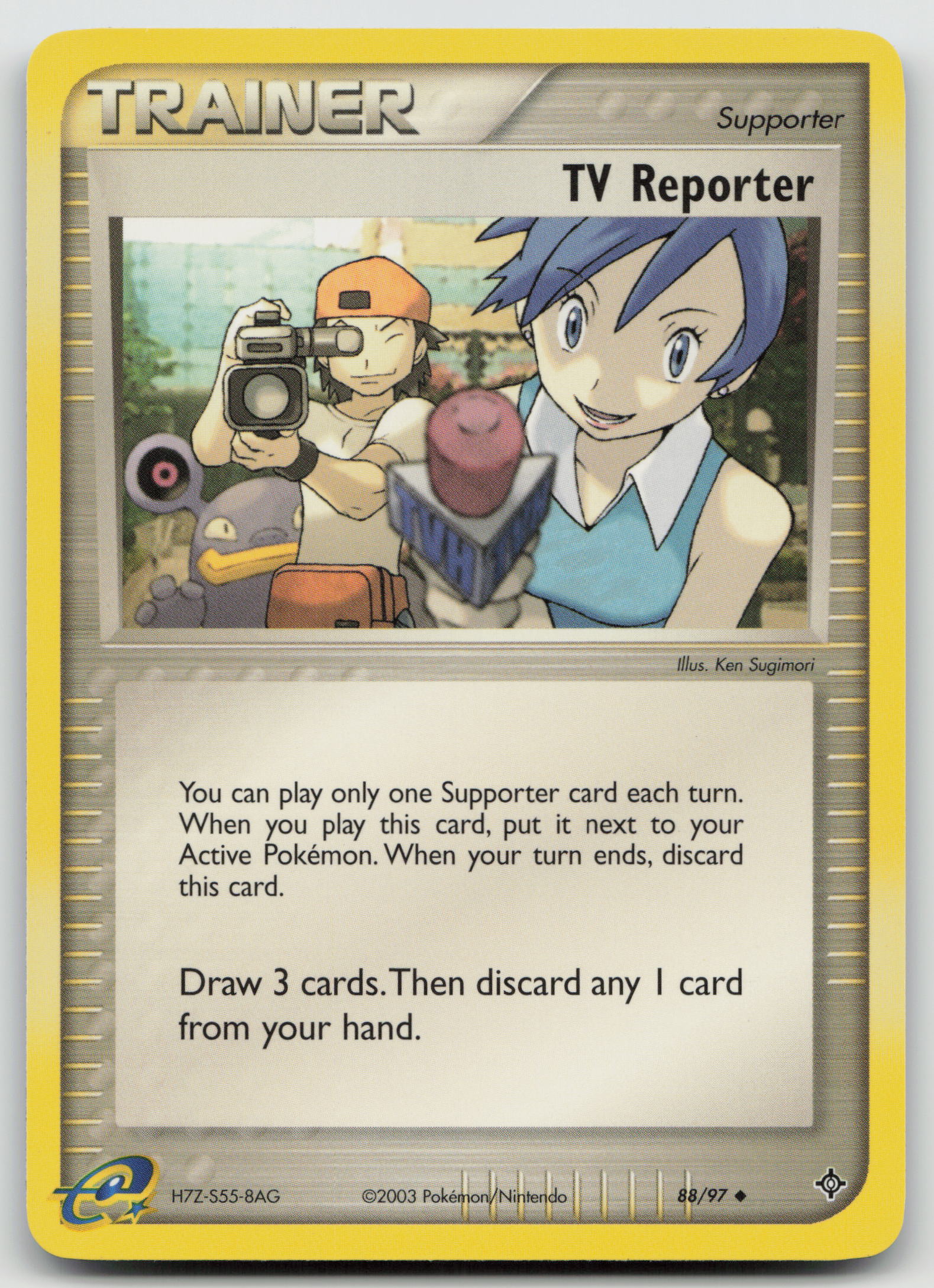 TV Reporter Uncommon Normal DR 88/97 NM