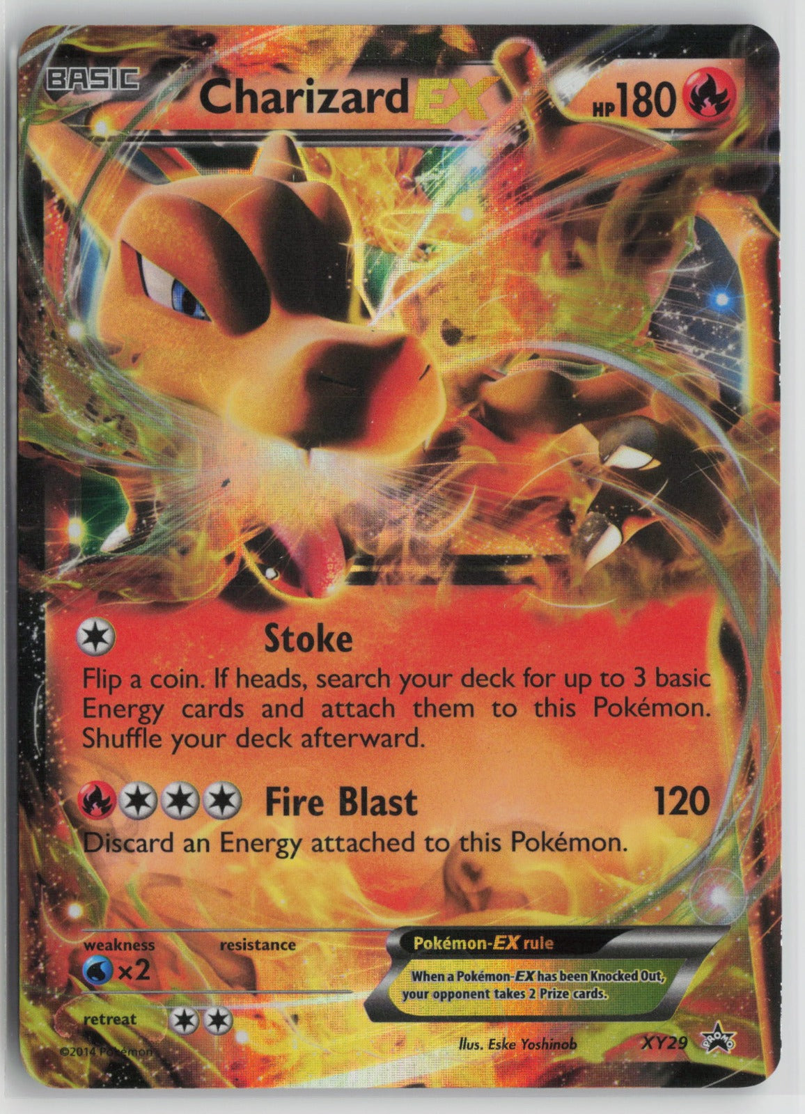 Charizard EX - Promo Holo PR XY29 LP