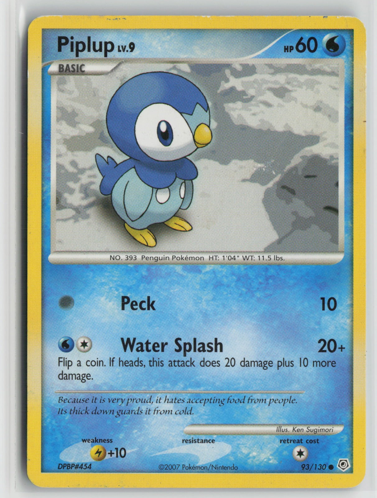 Piplup Common DP 93/130 HP