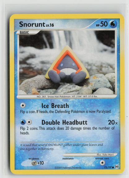 Snorunt Common AR 75/99 LP