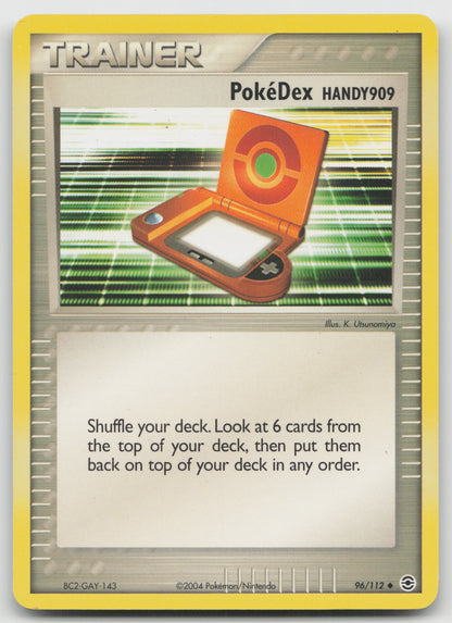 PokeDex (HANDY909) Uncommon Normal RG 96/112 LP