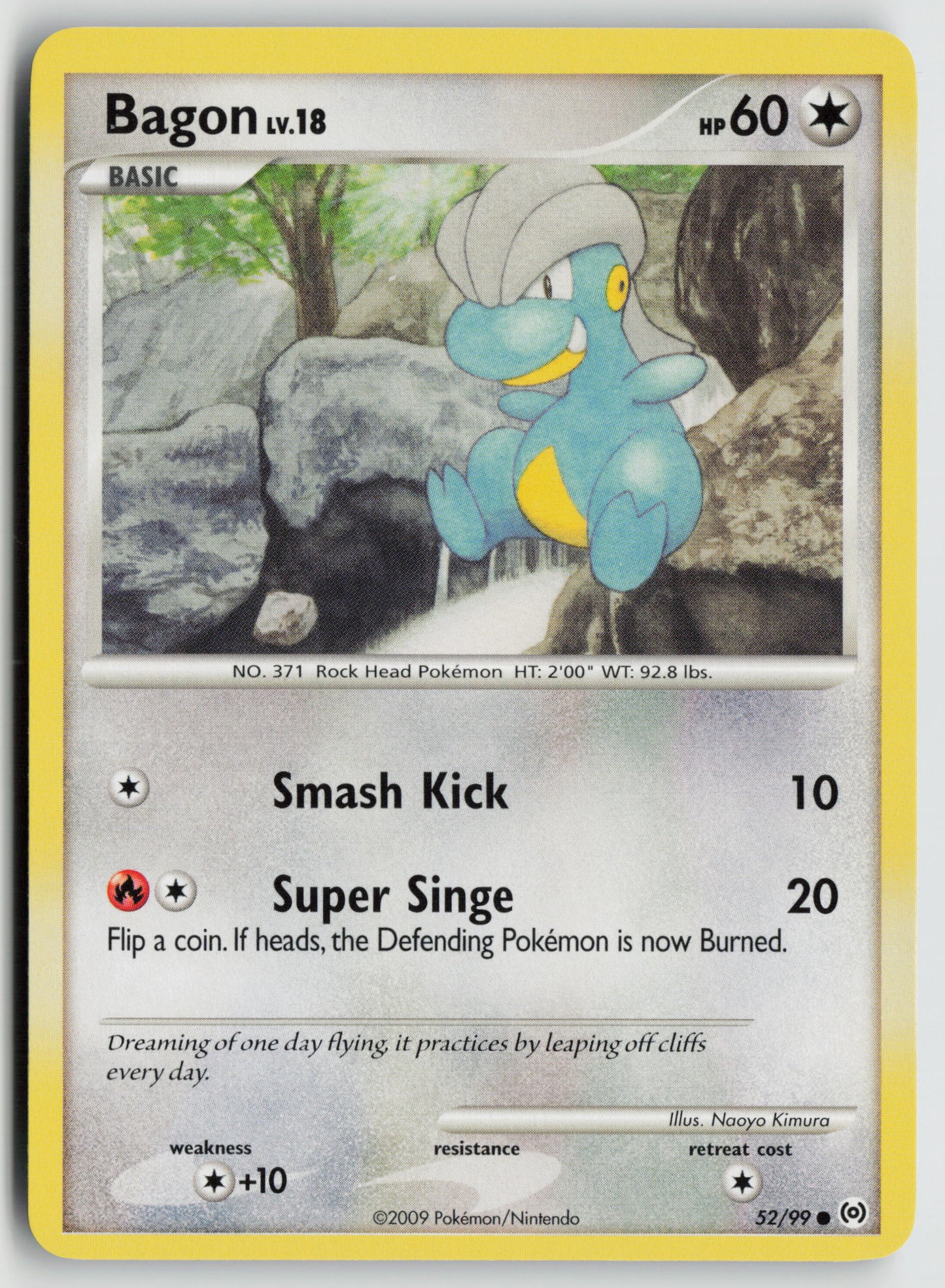 Bagon Common Arceus 52/99 NM
