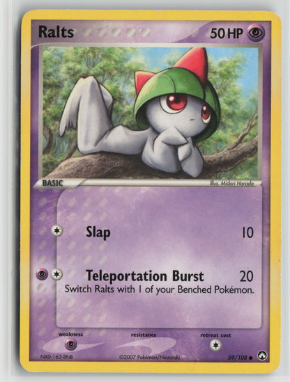 Ralts Common PK 59/108 HP