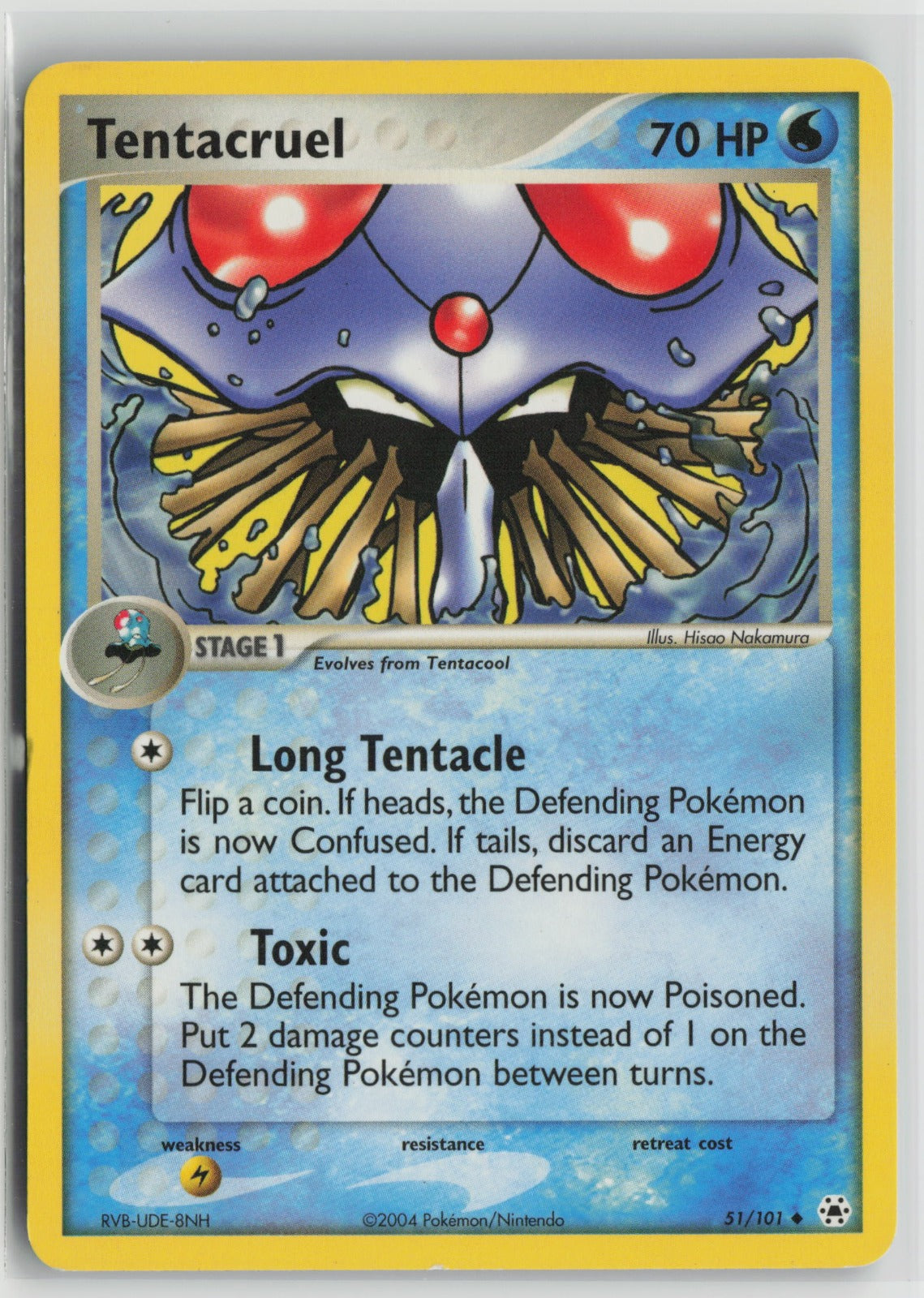 Tentacruel Uncommon HL 51/101 LP