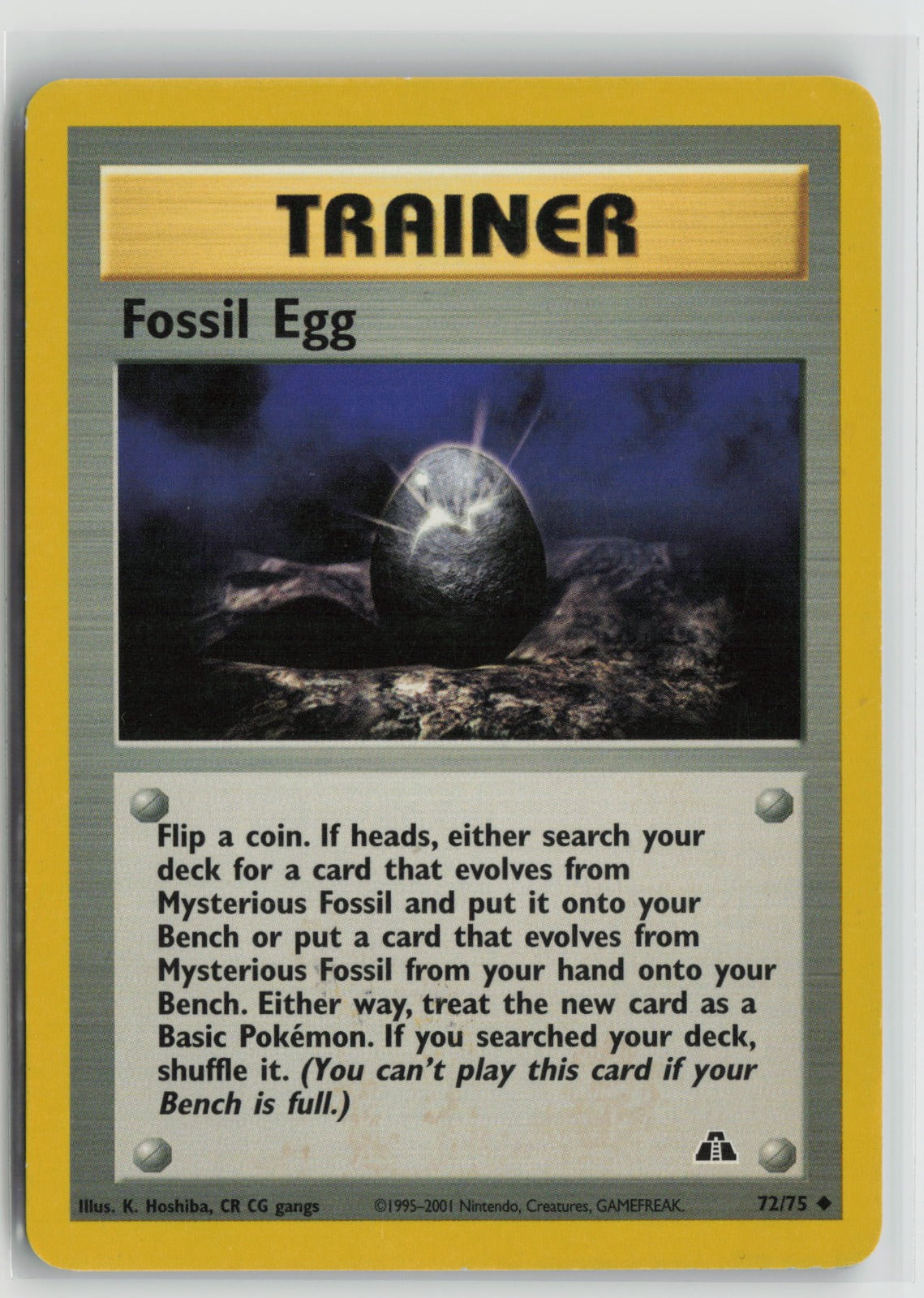 Fossil Egg Uncommon Unlimited N2 72/75 MP