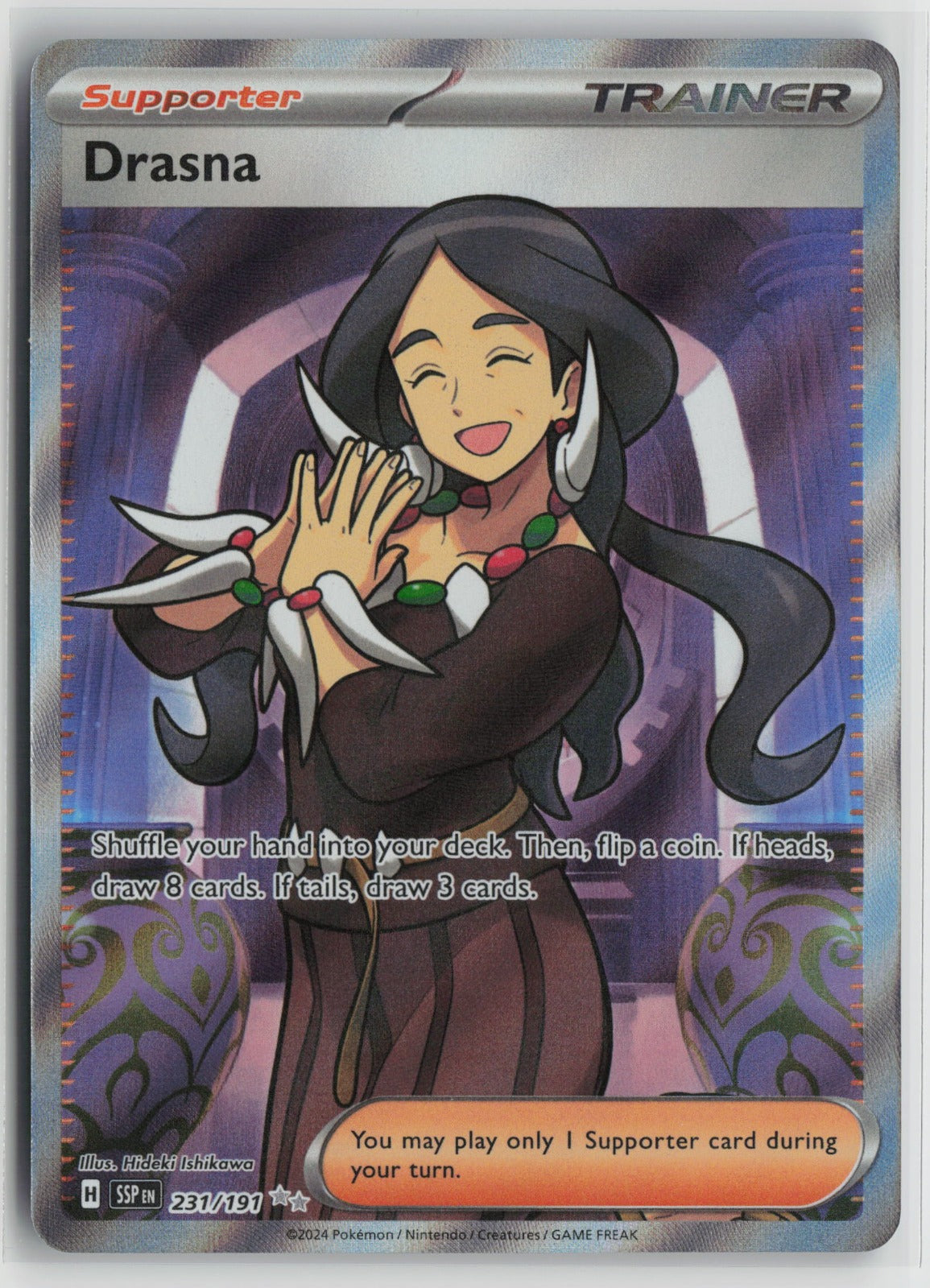 Drasna - Ultra Rare Holo SSP 231/191 NM