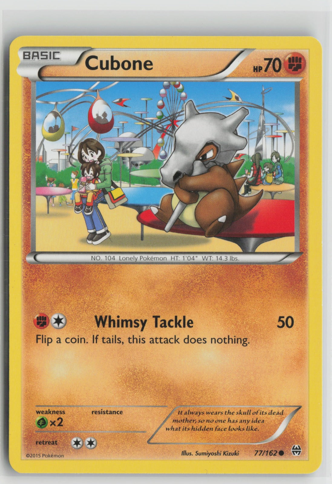 Cubone Common BKT 77/162 LP