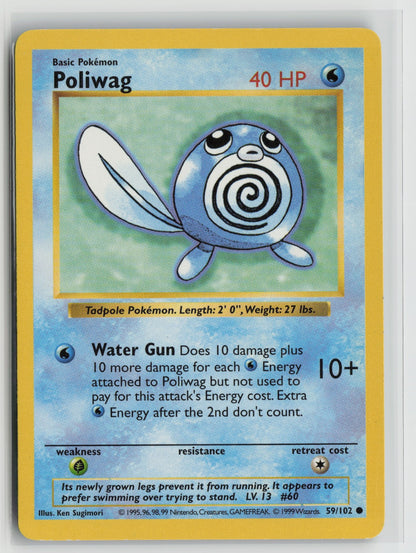 Poliwag Common Unlimited BSS 059/102 LP