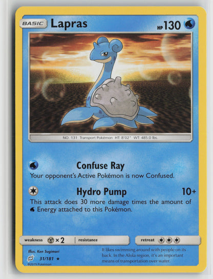 Lapras Rare SM - Team Up 31/181 NM