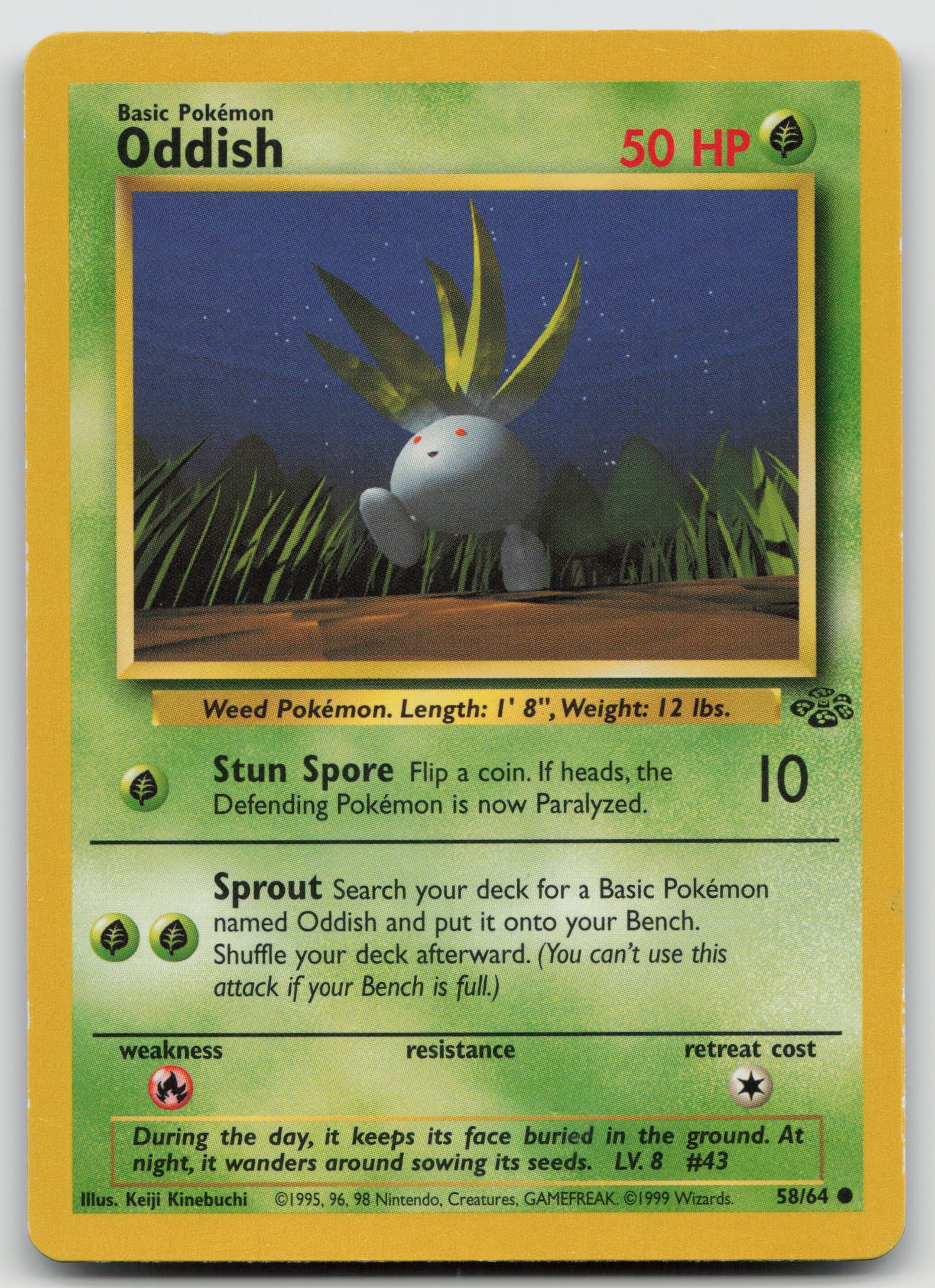 Oddish Common Unlimited JU 58/64 MP