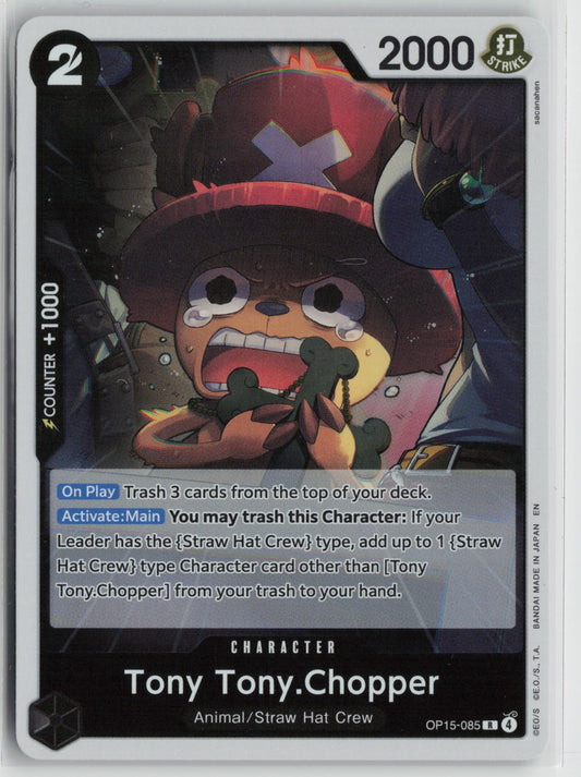 Tony Tony.Chopper () R Foil OP15-EB04 OP15-085 NM