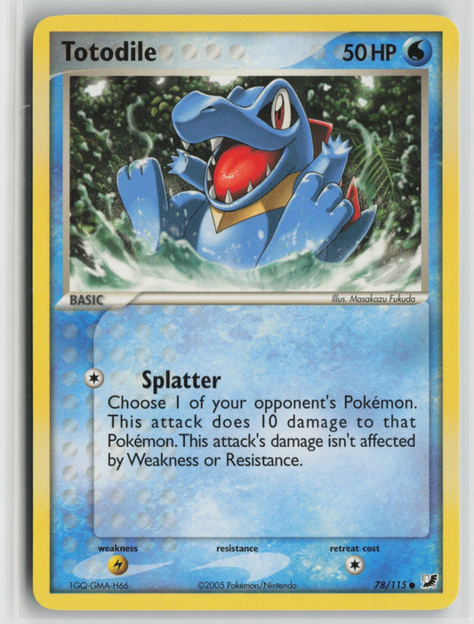 Totodile Common UF 78/115 NM