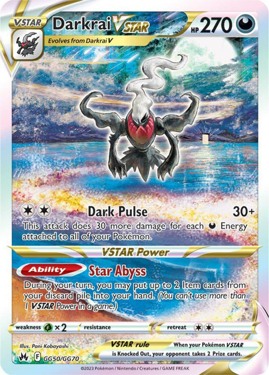 Darkrai Vstar - Crown Zenith GG50/GG70