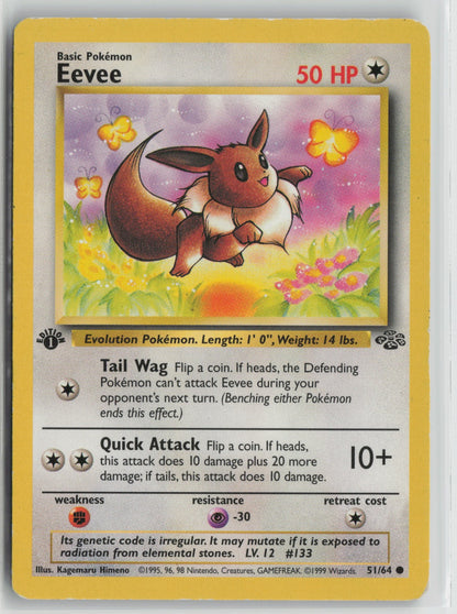 Eevee Common 1st Edition JU 51/64 LP