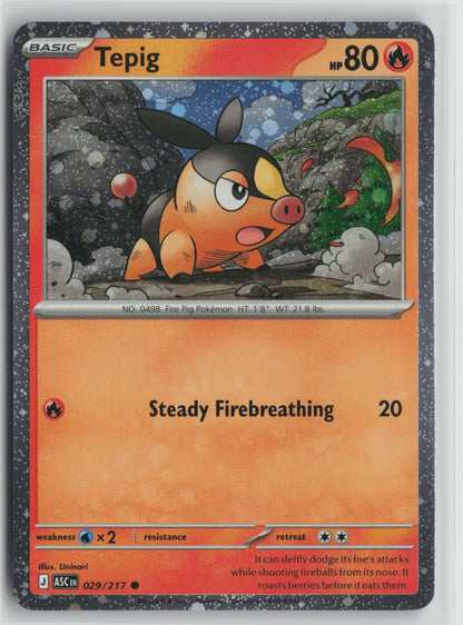 Tepig Cosmos Holo Common Holo MCAP 029/217 NM