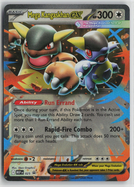 Mega Kangaskhan ex - Promo Holo MEP 025 NM
