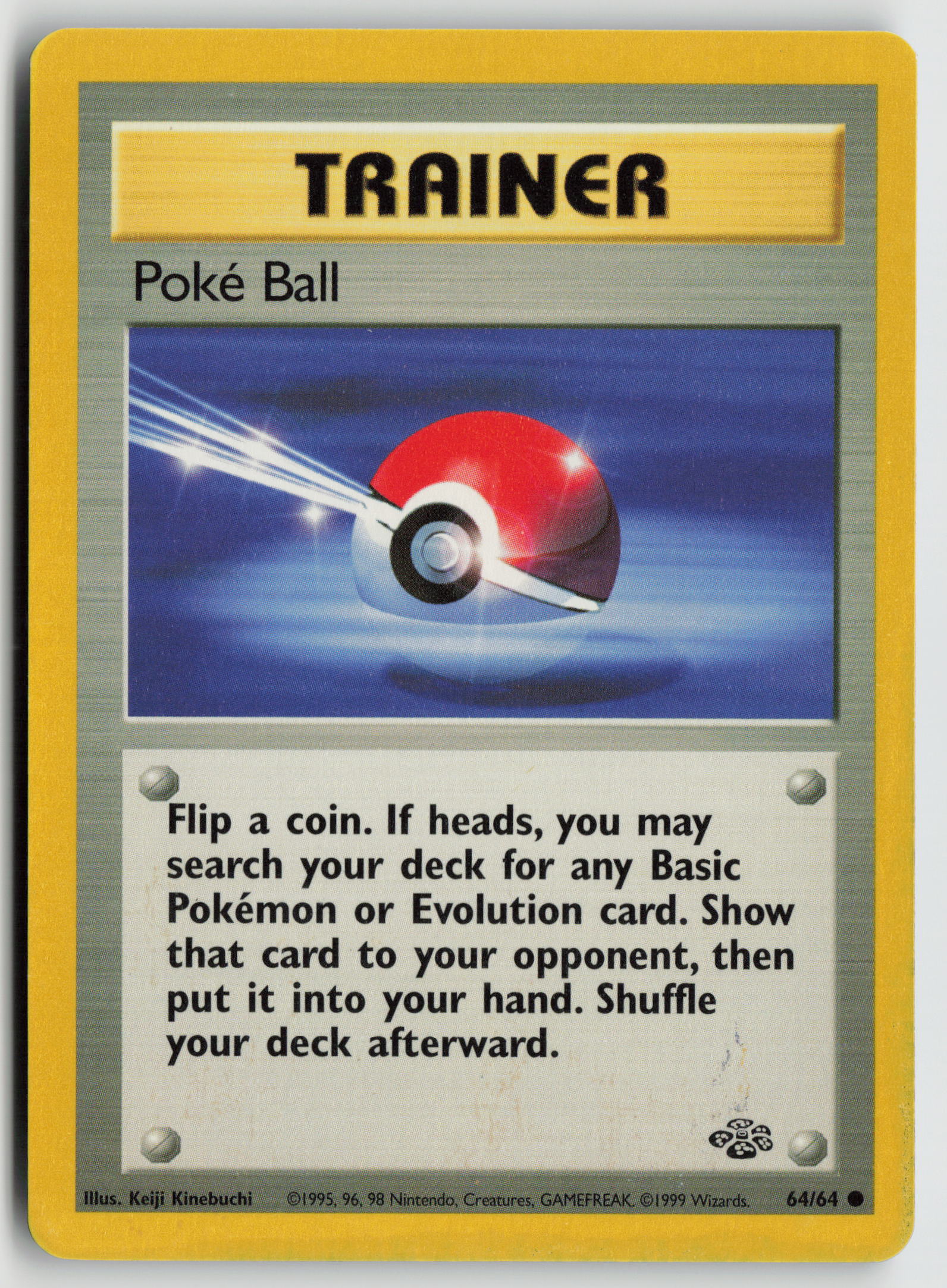 Poke Ball Common Jungle 64/64 MP