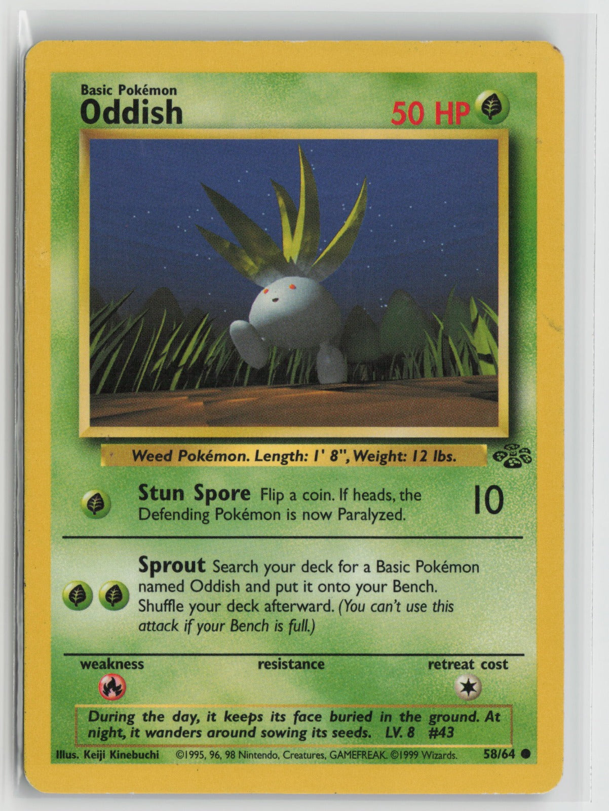 Oddish Common Unlimited JU 58/64 MP