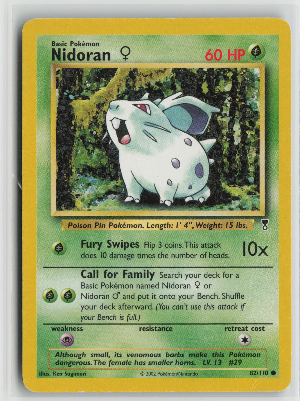 Nidoran F Common LC 082/110 MP