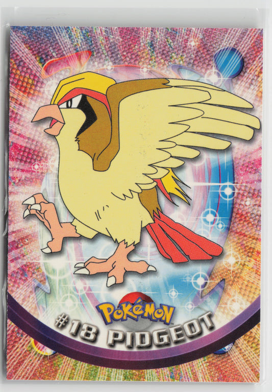 Pidgeot #18 Topps TV Animation Series 1999 Non-Holo NM