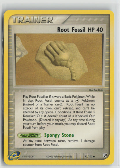 Root Fossil Common SS 92/100 NM