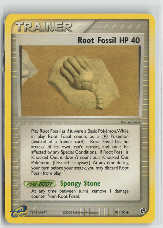 Root Fossil Common SS 92/100 NM