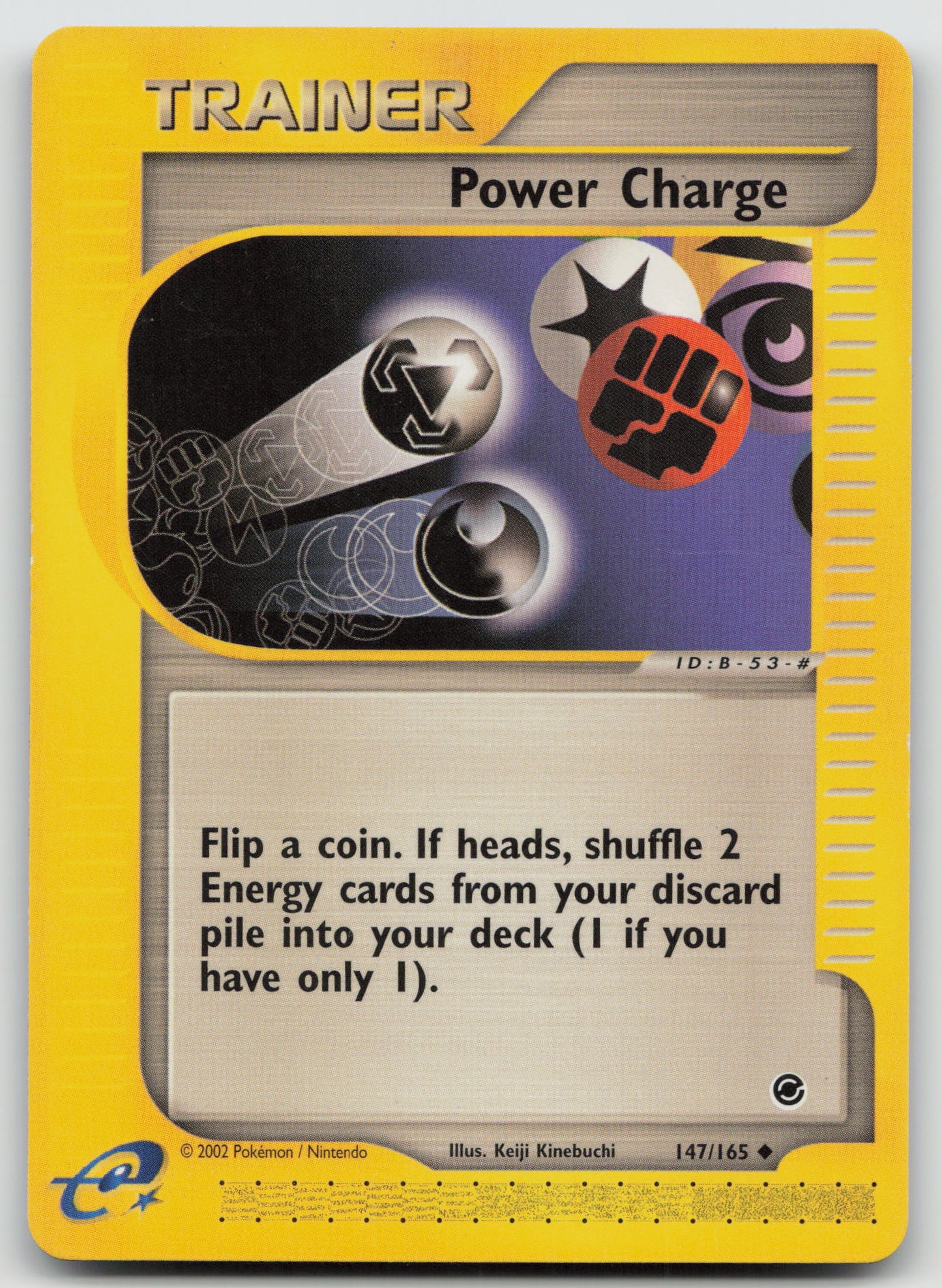 Power Charge Uncommon Normal EX 147/165 MP
