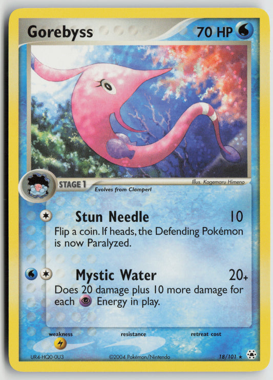 Gorebyss Rare Hidden Legends 18/101 NM
