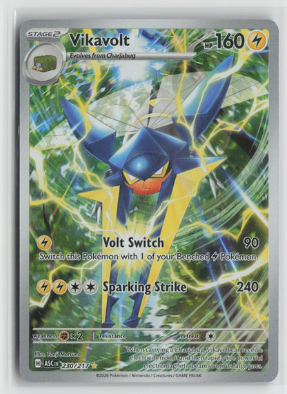Vikavolt Illustration Rare Holo ASC 230/217 NM