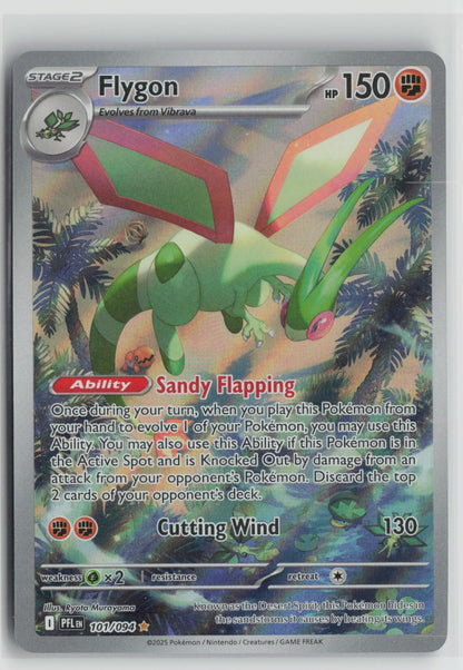 Flygon - Illustration Rare Holo PFL 101/094 NM