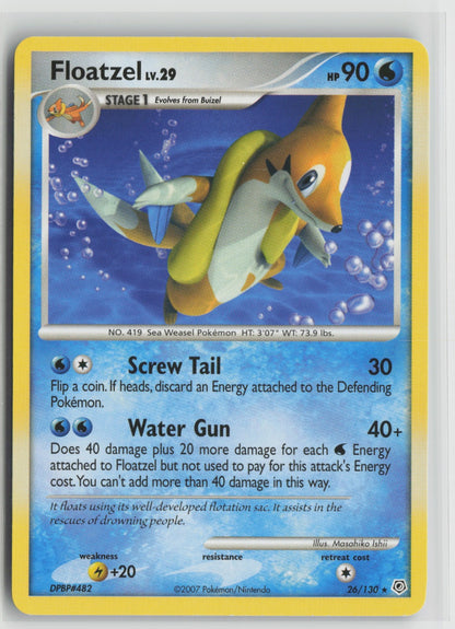 Floatzel Rare DP 26/130 NM