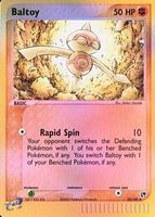 Baltoy - Reverse - Sandstorm EX #32/100