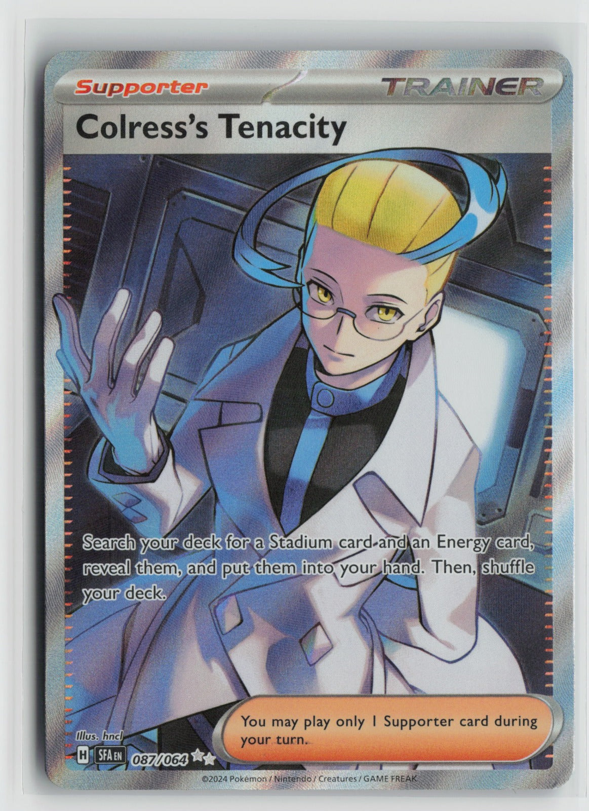 Colress's Tenacity - Ultra Rare Holo SFA 087/064 NM