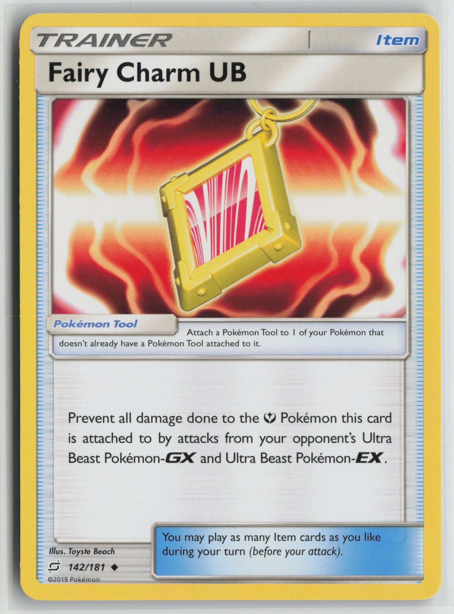 Fairy Charm UB Uncommon SM - Team Up 142/181 NM