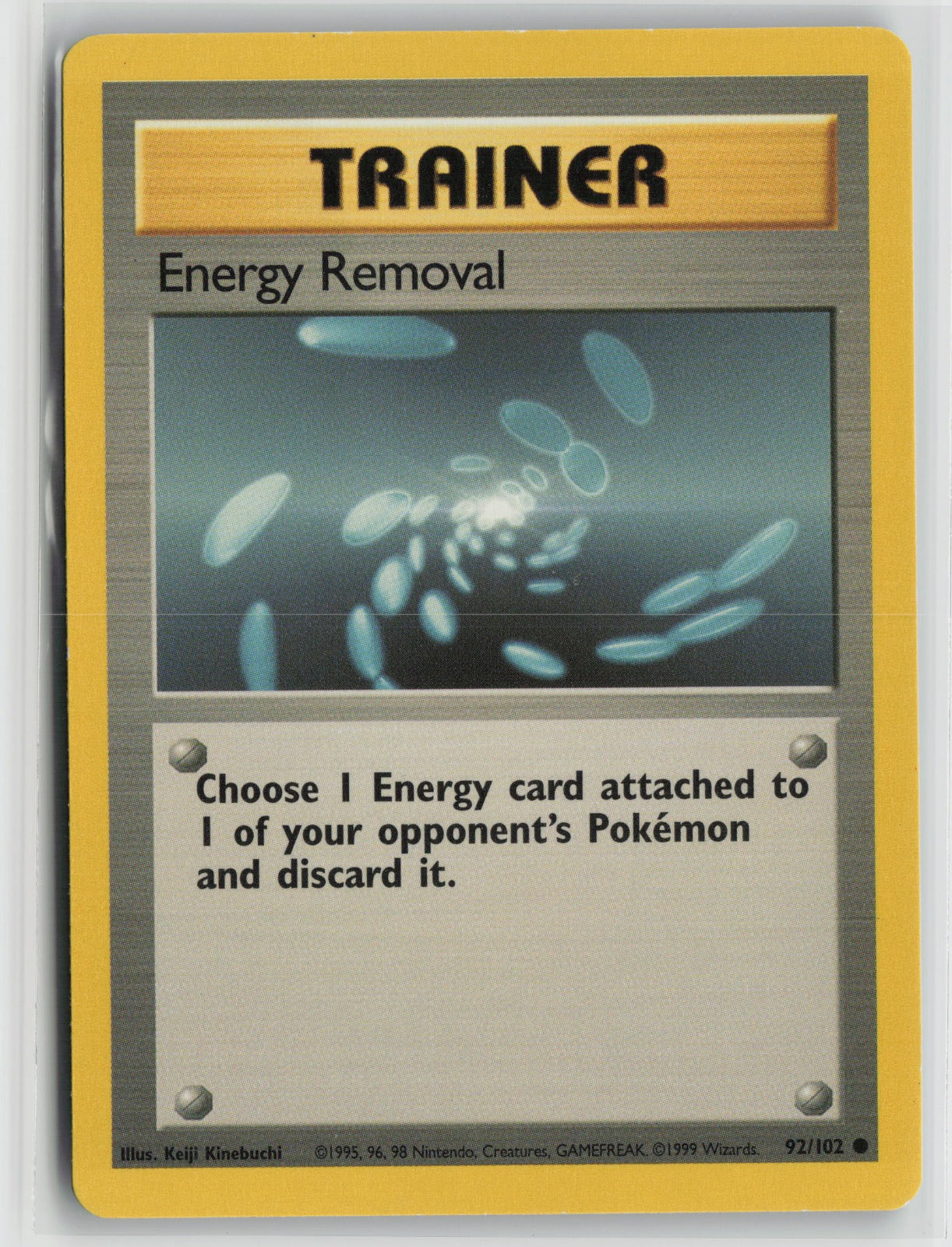 Energy Removal Common BS 092/102 DMG
