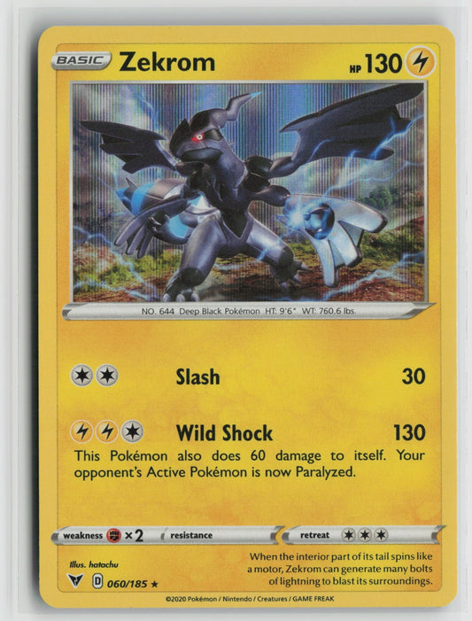 Zekrom Holo Rare SWSH04 060/185 NM