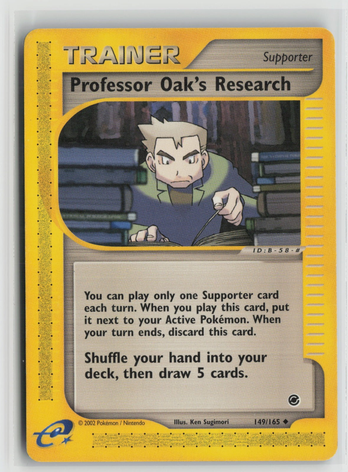 Professor Oak's Research Uncommon EX 149/165 LP