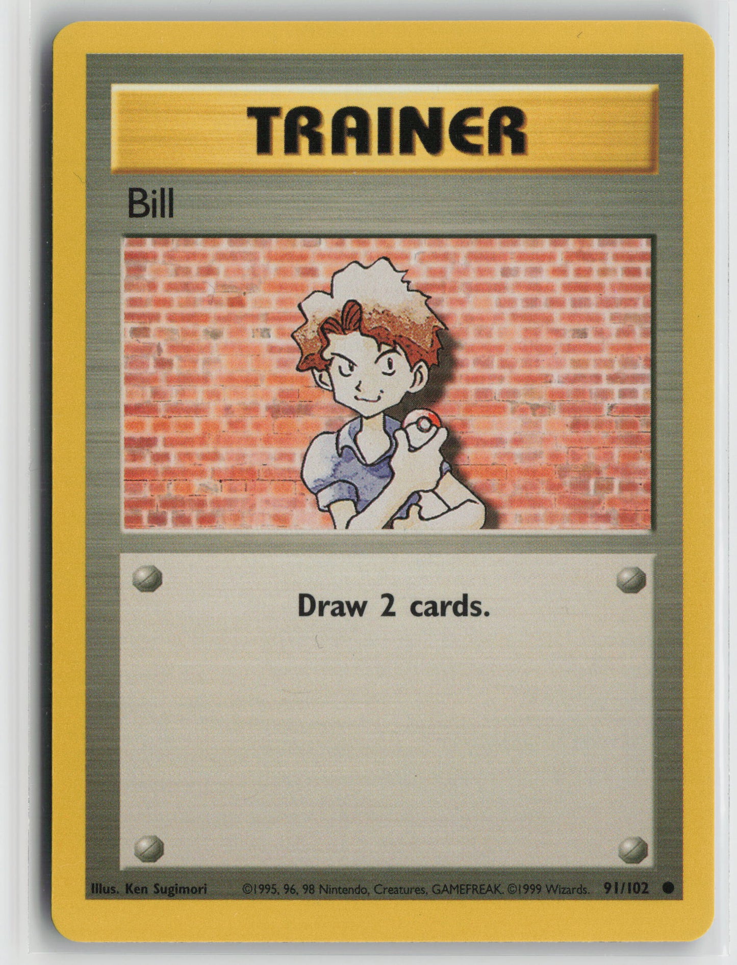 Bill Common Base Set 091/102 NM