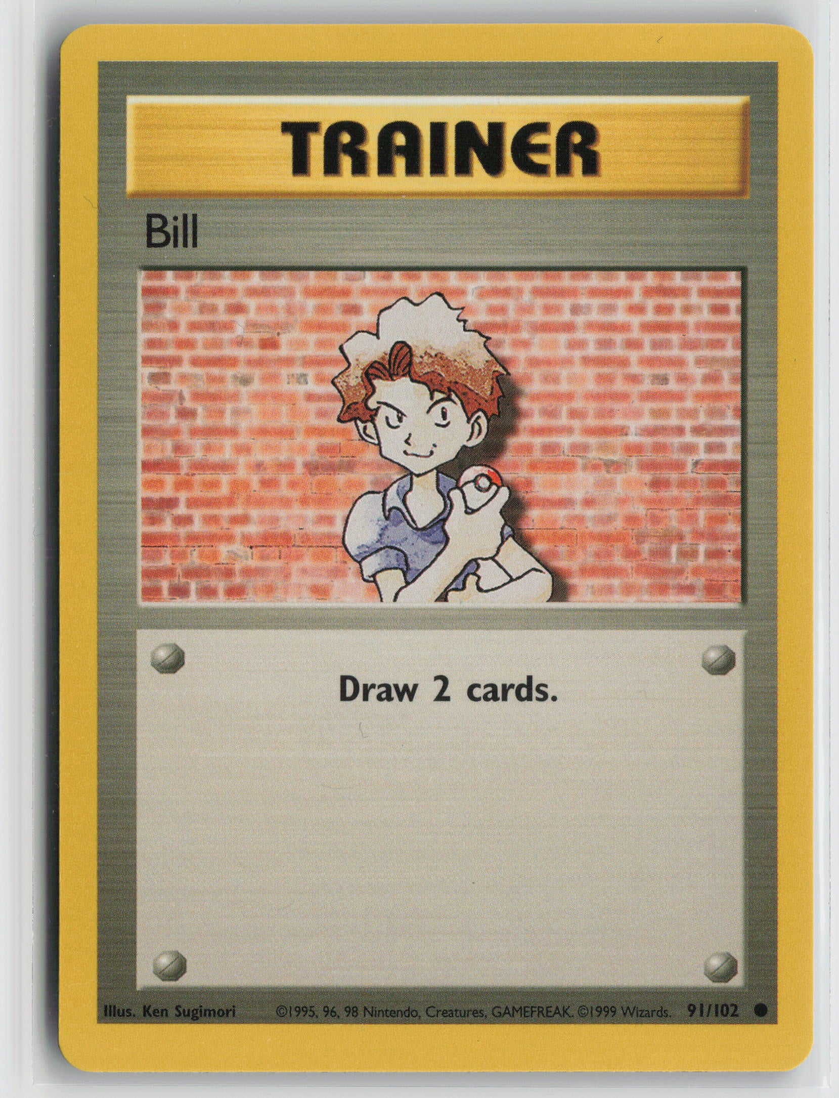 Bill Common Base Set 091/102 NM