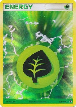 Grass Energy - EX Holon Phantoms #105/110