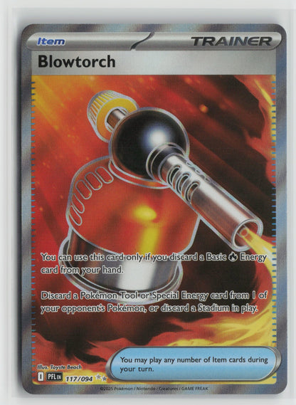Blowtorch - Ultra Rare Holo PFL 117/094 NM