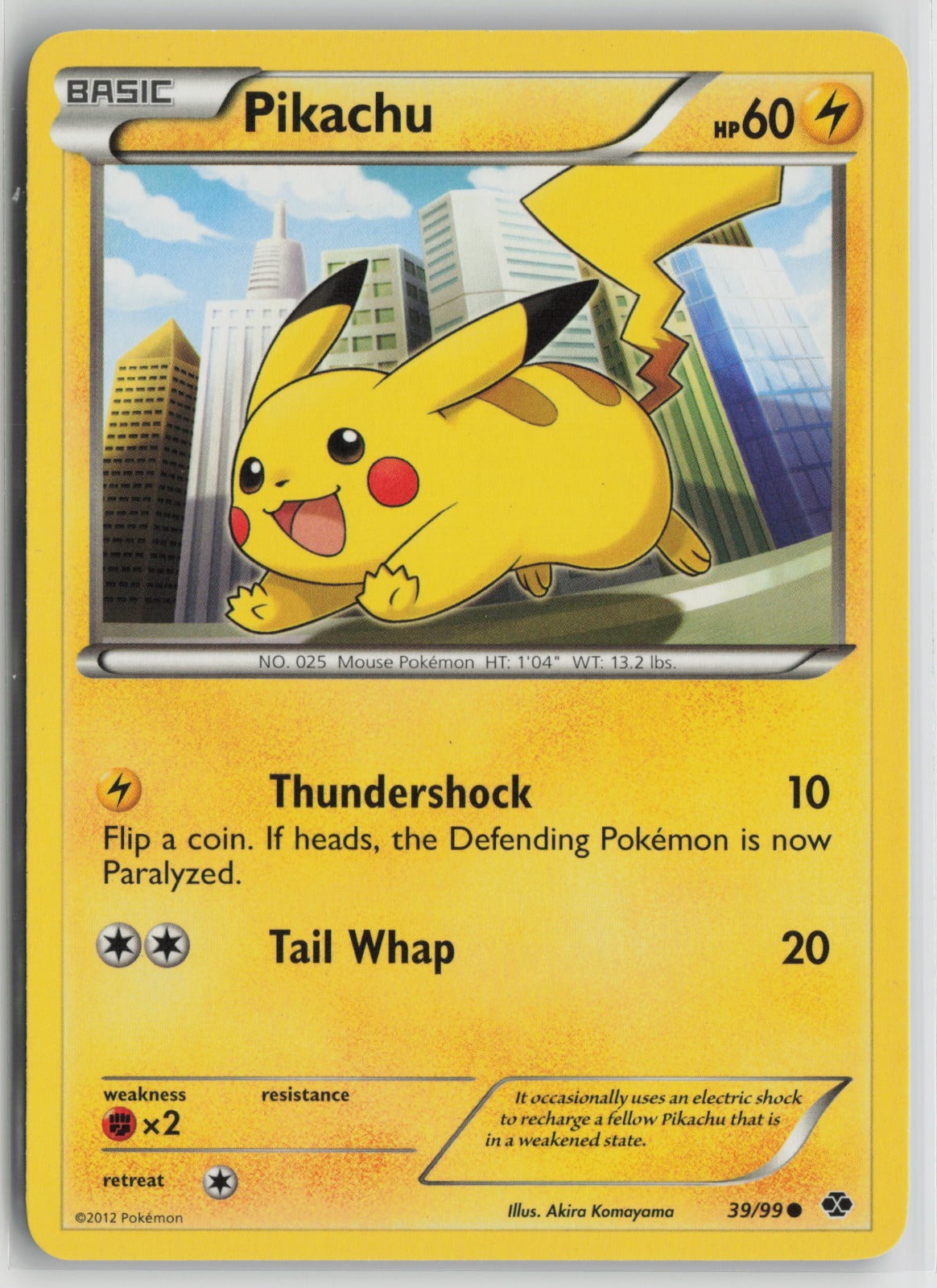 Pikachu Common NXD 39/99 LP