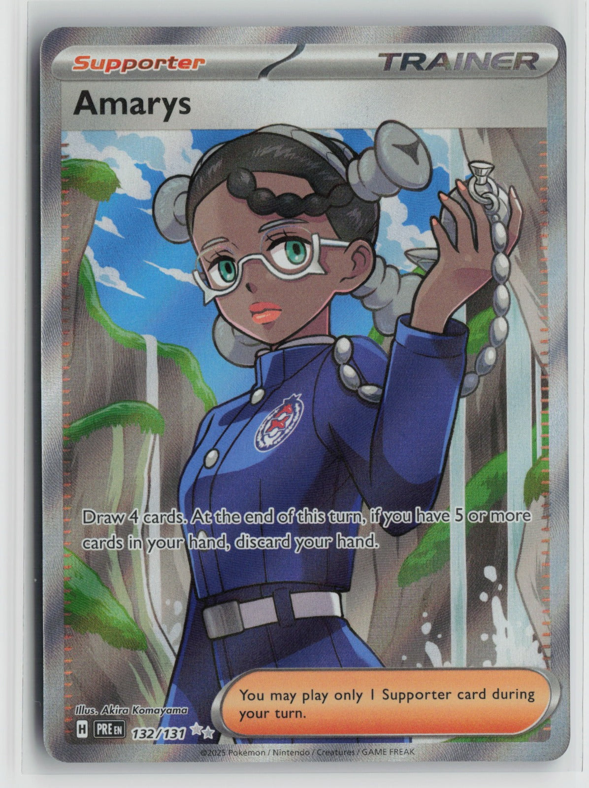 Amarys - Ultra Rare Holo PRE 132/131 NM
