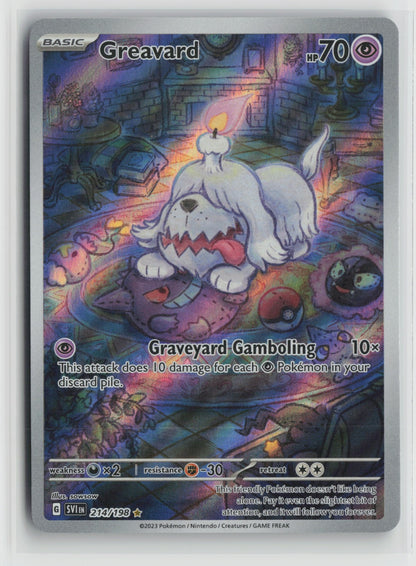 Greavard - Illustration Rare Holo SVI 214/198 NM
