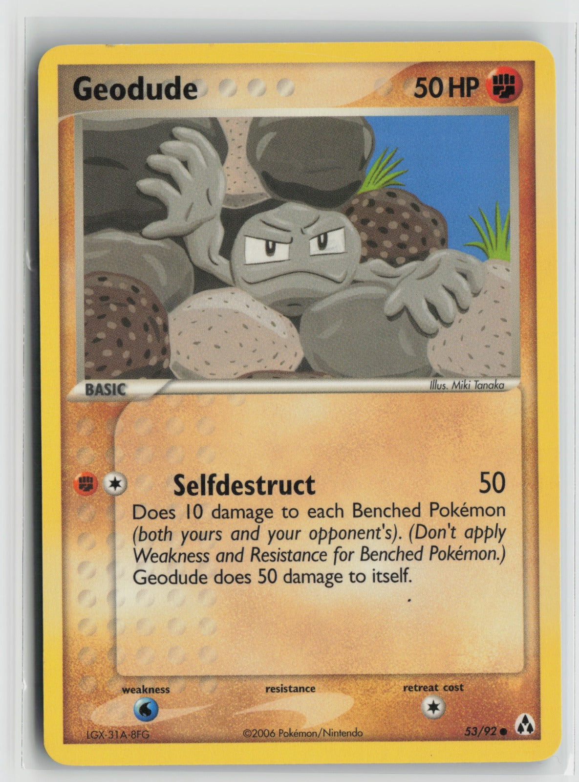 Geodude Common LM 53/92 LP