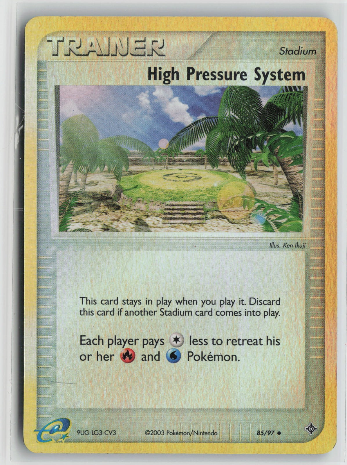 High Pressure System Uncommon Reverse Holo DR 85/97 MP