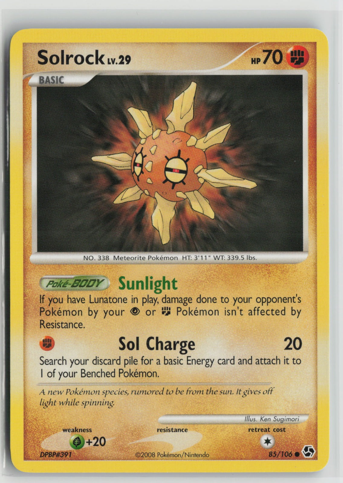 Solrock Common GE 85/106 NM