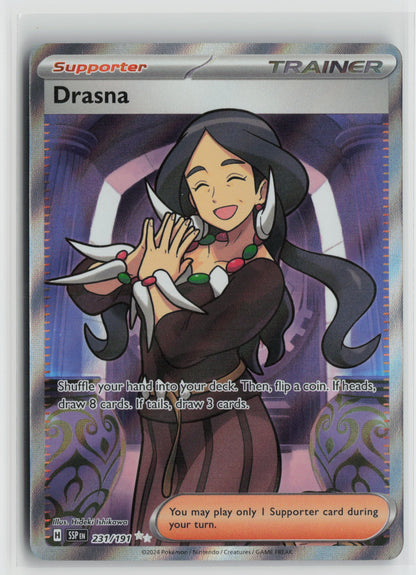 Drasna - Ultra Rare SV08: Surging Sparks 231/191 NM-B